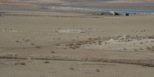 Muş Alparslan-1 Barajı'nın su seviyesi büyük oranda düştü