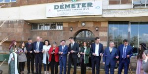 Yüksekova'da ''Demeter Organik Tarım Evi Tarımsal Kalkınma Kadın Kooperatifi' açıldı