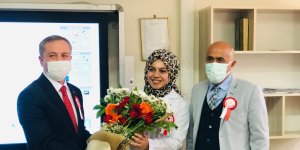 Ağrı Milli Eğitim Müdürü Kökrek'ten öğretmene doğum günü sürprizi