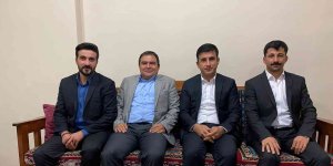 Kaymakam Balcı, 10 yıl önce eğitimine destek olduğu öğretmene misafir oldu