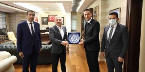 TFFHGD Ağrı Şubesinden Vali Varol'a ziyaret