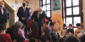 AK Parti Genel Başkanvekili Yıldırım, 'bebek ve çocuk kütüphanesi'nin açılışında konuştu:
