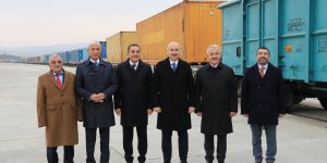 Ulaştırma ve Altyapı Bakanı Karaismailoğlu Kars Lojistik Merkezi ziyaretinde konuştu: