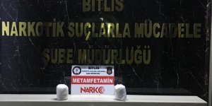 Bitlis'te 5 kilogram sentetik uyuşturucu ele geçirildi