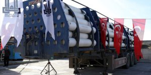 Erzurum'un ilçelerinde doğal gaz altyapı yatırımları devam ediyor
