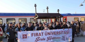 Fırat Üniversitesi'nden tren yolculuğu ve Palu gezisi
