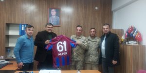 Kaymakam Balcı, jandarma karakoluna ziyaret