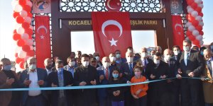 Akyaka ilçesinde 'Kocaeli-Akyaka Kardeşlik Parkı' hizmete açıldı