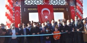 Akyaka ilçesinde "Kocaeli-Akyaka Kardeşlik Parkı" hizmete açıldı