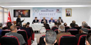 'Meşveret Erzincan' toplantısının ilki Otlukbeli ilçesinde yapıldı