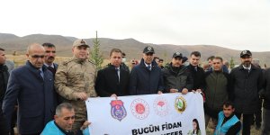 Bitlis'te fidan dikme seferberliği