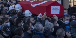 Balıkesir'de şehit olan polis memuru Güngör, Erzurum'da son yolculuğuna uğurlandı