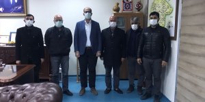 Kağızmanspor yönetiminden Kaymakam Türkmen'e ziyaret