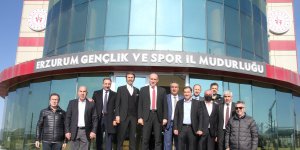 Curling Federasyonu'ndan Öztürk'e hayırlı olsun ziyareti