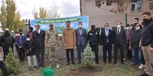 Bulanık'ta fidan dikimi