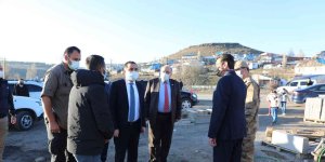 Sarıkamış Şehitliği'nde çevre düzenlemesi yapılıyor