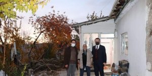 Kaymakam Çelik, esnaf ve yaşlı vatandaşlara ziyarette bulundu