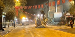 Malatya'da çöken binadaki arama kurtarma çalışmaları 9 saatte tamamlandı
