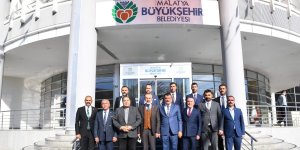 MHP heyetinden Başkan Gürkan'a ziyaret