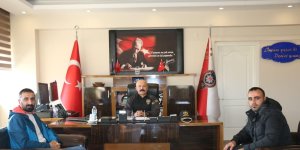 İHA'dan Iğdır Emniyet Müdürü Yonca'ya ziyaret