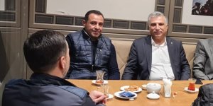AK Parti'li Sağlar, İYİ Partili Türkkan'ın küfrettiği şehit ağabeyi Tahir Gümren ile buluştu
