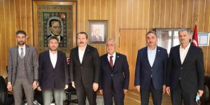 Genel Başkan Ali Yalçın Atatürk Üniversitesini ziyaret etti