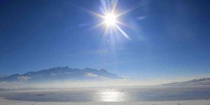 Sıhke Gölü bu yıl erken buz tuttu