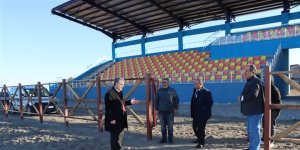 Yazıhan'da Atlı Cirit Sahası tamamlandı