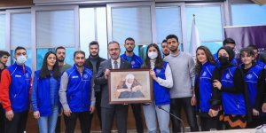 Malatya'dan gençler Bakan Kasapoğlu ile görüştü