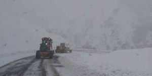 Tunceli'de kapalı bulunan 86 köy yolunu ulaşıma açma çalışmaları sürüyor