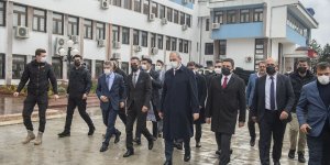 Adalet Bakanı Gül, Tunceli'de Valilik ve Adliye'yi ziyaret etti