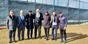 Öztürk Erzurumspor antrenmanında