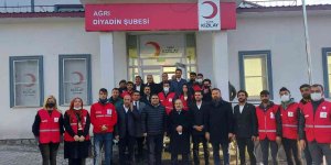 Türk Kızılay'ı Diyadin'de hizmet vermeye başladı