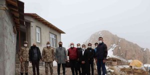 Kaymakam Çelik köylerde incelemelerde bulundu