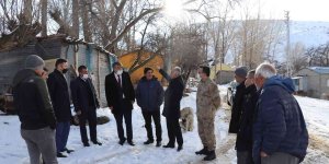 Kaymakam Gülderen, Ozanlı Köyünde incelemelerde bulundu