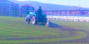 Elazığ'da ilçe sahaları yenileniyor