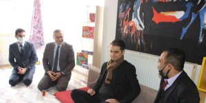 Kaymakam Güder kütüphane açılışı yaptı