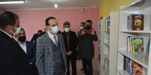 Malatya'da bir okul daha kütüphaneye kavuştu