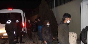 Erzincan'da 56 kaçak göçmen yakalandı