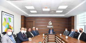 Başkan Gürkan, ziraat oda başkanlarıyla bir araya geldi