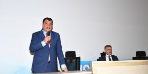 Vali Baruş ve Büyükşehir Belediye Başkanı Gürkan'dan MASKİ'ye ziyaret