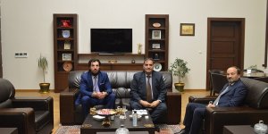 Erzurum Kent Konseyi Engelliler Meclisi Başkanı'ndan Rektör Çakmak'a ziyaret