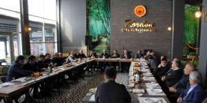 Ağrı İl Milli Eğitim Müdürü Kökrek, ASTOP üyeleri ile bir araya geldi