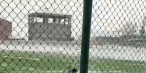 Kars'ta amatör maçta arbede!