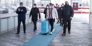 "Uçan Türk" Fatih Arda, Kış Olimpiyatları öncesi Erzurum'dan uğurlandı