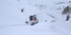 'Kar kaplanları' Bitlis'te köy yollarını açık tutmak için çaba gösteriyor
