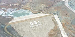 Hekimhan Karadere Barajı'nda su tutuldu
