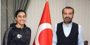 Aliye Demirbağ, olimpiyat müsabakaları için Ukrayna'da