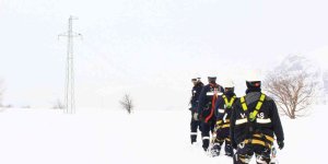 VEDAŞ'ın kar timi zorlu coğrafyada arızaları onarıyor