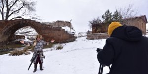 Ahlat'ta "1071 Malazgirt Zaferi" konulu klip çekildi